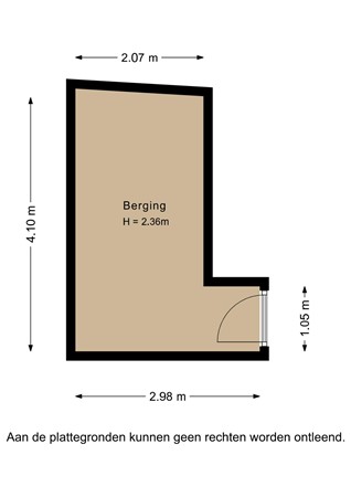 Floorplan - Prinses Ireneplateau 3, 3554 HW Utrecht